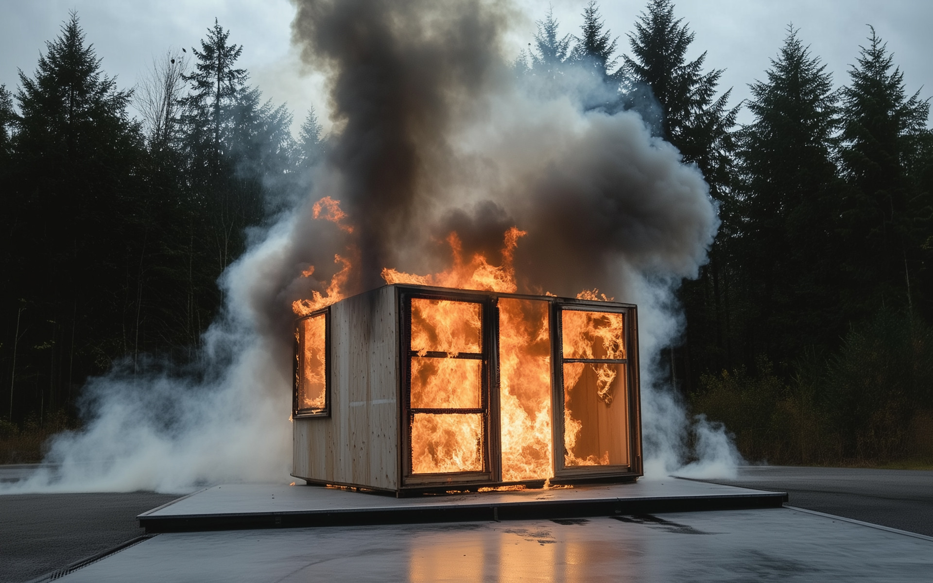 Timber fire resistance